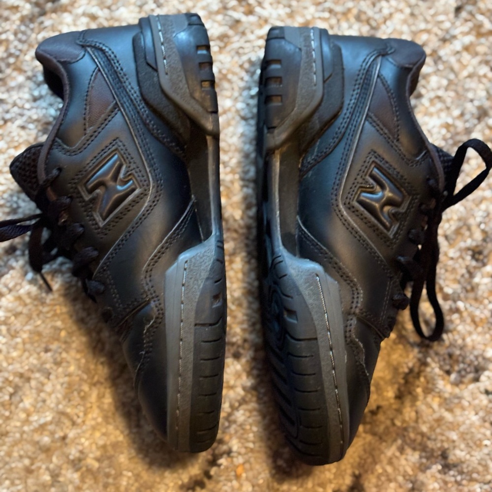 New Balance 550 Black Athletic Sneakers Casual Basketballee Shoes